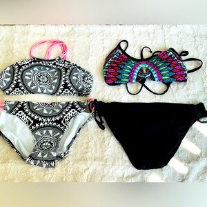 XHILARATION Bathing suit Bundle